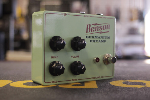 Vist Large View of Product Image Which is New Benson Germanium Preamp