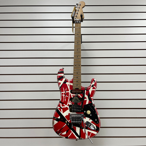 Vist Large View of Product Image Which is Used EVH STRIPED SERIES FRANKENSTEIN RELIC AS-IS Super S Electric Guitar Other 6-String