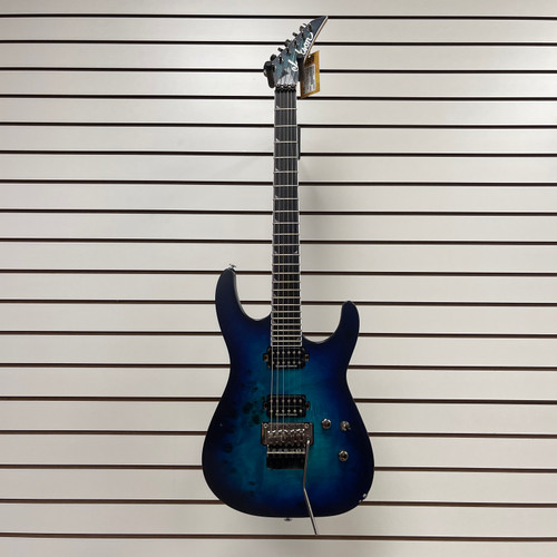Vist Large View of Product Image Which is Used Jackson PRO SERIES SOLOIST SL2P Double Cut Electric Guitar Blue 6-String