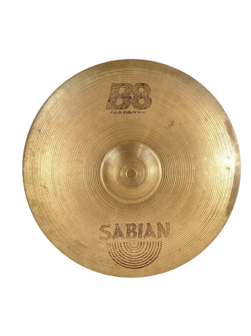Vist Large View of Product Image Which is Used Sabian B8 Crash Ride Cymbal 18"