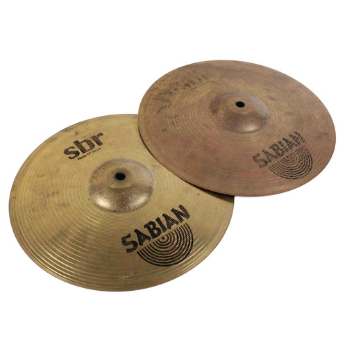 Vist Large View of Product Image Which is Used Sabian SBR HI HATS 13 Hi Hat Cymbals 13"
