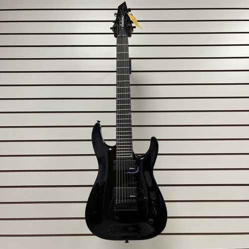 Vist Large View of Product Image Which is Used Jackson JS22-7 DKA HT Super S Electric Guitar Black 6-String