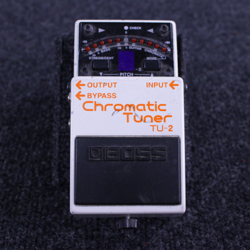 Vist Large View of Product Image Which is Used Boss TU-2 CHROMATIC TUNER PEDAL Tuner Pedal