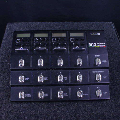 Vist Large View of Product Image Which is Used Line 6 M13 MULTI EFFECT STOMP BOX W/PWR Multi-FX Pedal