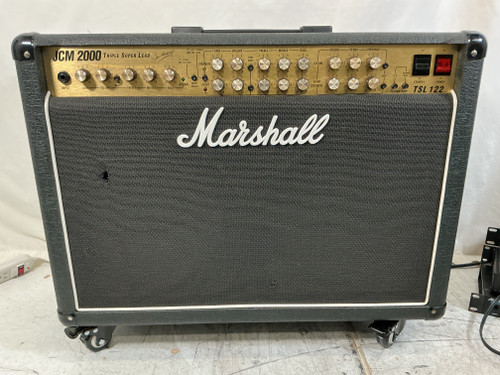 Vist Large View of Product Image Which is Used Marshall JCM 2000 TSL 122 2 x 12 Tube Combo Amplifier 2 x 12