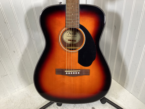 Vist Large View of Product Image Which is Used Fender CC-60S Solid Top Acoustic Guitar Sunburst