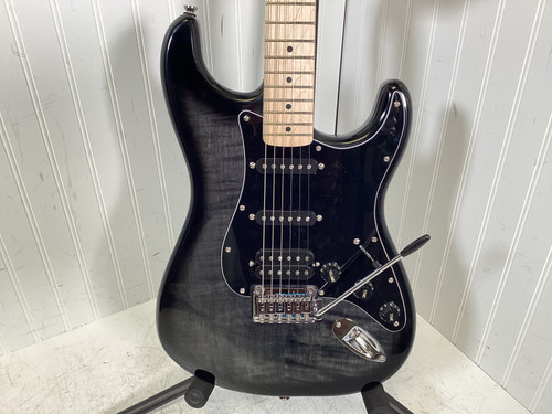 Vist Large View of Product Image Which is Used Squier AFFINITY STRAT HSS S Type Electric Guitar Silver/Gray 6-String