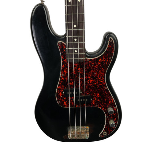 Vist Large View of Product Image Which is Used Fender AMERICAN VINTAGE 62 PRECISION BASS Vintage P Type Bass Guitar Black 4-String