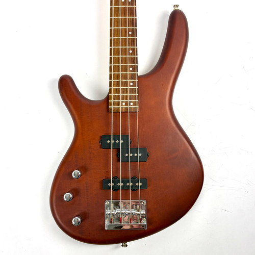 Vist Large View of Product Image Which is Used Cort Action PJ Left Handed Bass Guitar Brown 4-String