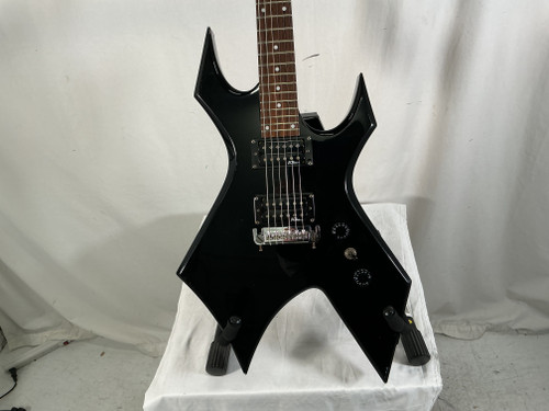 Vist Large View of Product Image Which is Used BC Rich WARLOCK Pointy Electric Guitar Black 6-String