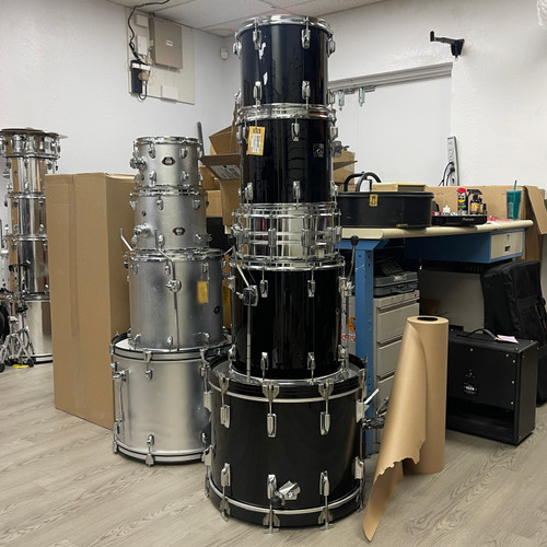 Vist Large View of Product Image Which is Used Tama 5PC IMPERIALSTAR KIT MIJ Drum Shell Kit Black