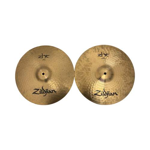 Vist Large View of Product Image Which is Used Zildjian 14-INCH ZHT HI-HATS Hi Hat Cymbals 14"