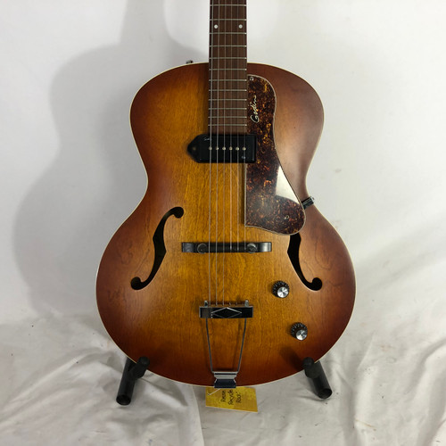 Vist Large View of Product Image Which is Used Godin 5TH AVENUE KINGPIN Semi-Hollow Electric Guitar Sunburst 6-String