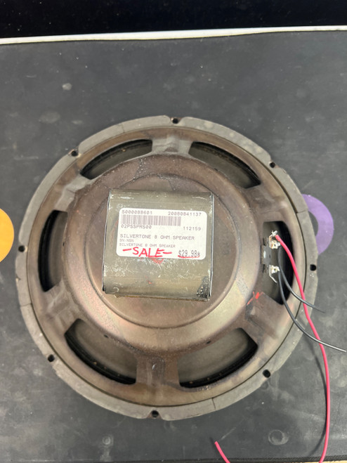 Vist Large View of Product Image Which is Used SILVERTONE 8 OHM SPEAKER Speaker Cabinet 12"