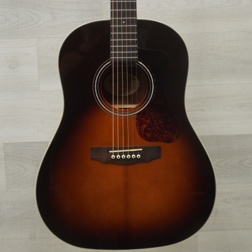 Vist Large View of Product Image Which is Used Guild D-240 Laminate Top Acoustic Guitar Sunburst