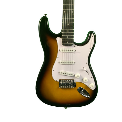 Vist Large View of Product Image Which is Used LEO JAYMZ STRAT SSS Electric Guitar Sunburst 6-String
