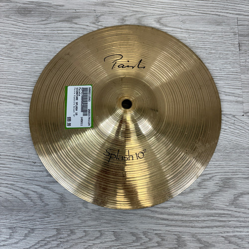 Vist Large View of Product Image Which is Used Paiste SIGNATURE SPLASH 10 Splash Cymbal 10" 247 g