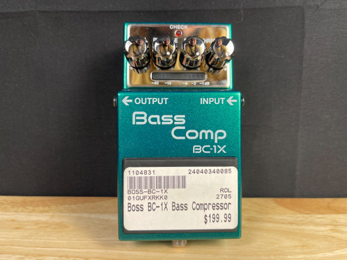 Vist Large View of Product Image Which is New Boss BC-1X Bass Compressor