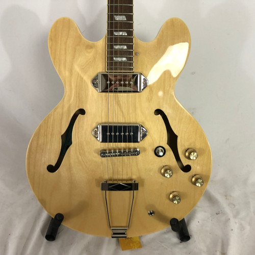 Vist Large View of Product Image Which is Used Epiphone CASINO Semi-Hollow Electric Guitar Natural 6-String