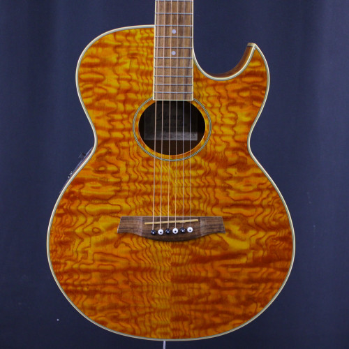Vist Large View of Product Image Which is Used Ibanez AES10EAM ACOUSTIC ELECTRIC Laminate Top Acoustic Guitar Natural