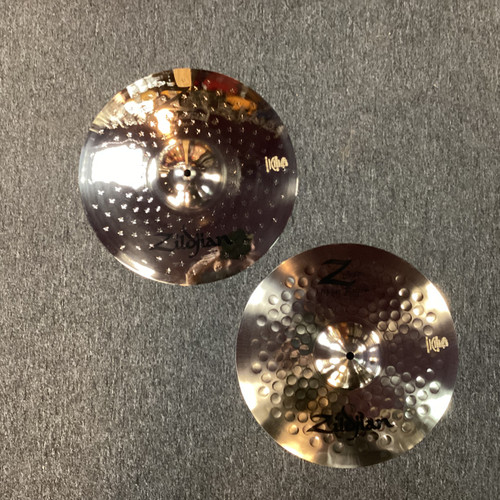 Vist Large View of Product Image Which is Used Zildjian Z CUSTOM Hi Hat Cymbals 14"