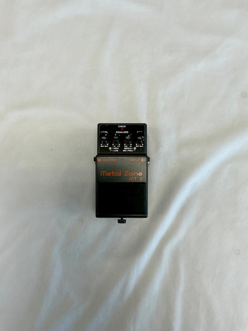 Vist Large View of Product Image Which is Used Boss METAL ZONE MT-2 Distortion Pedal