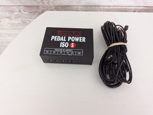 Vist Large View of Product Image Which is Used Voodoo Lab PEDAL POWER ISO-5 Pedal Power Supply