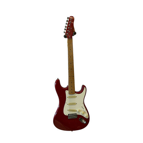 Vist Large View of Product Image Which is Used Hondo SERIES 760 S Type Electric Guitar Red 6-String