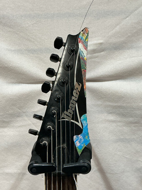 Vist Large View of Product Image Which is Used Ibanez RG Pointy Electric Guitar Black 7-String