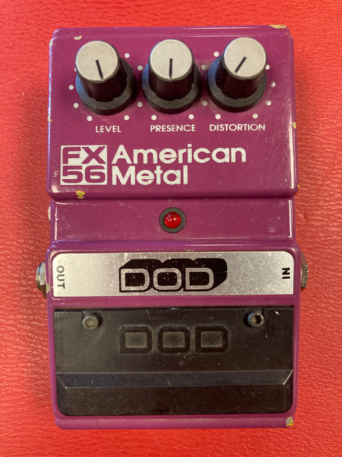 Vist Large View of Product Image Which is Used DOD FX56 American Metal Guitar Effect