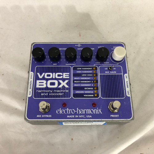 Vist Large View of Product Image Which is Used Electro Harmonix (E/H) VOICE BOX Multi-FX Pedal