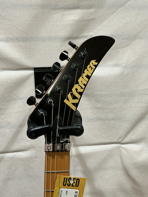 Vist Large View of Product Image Which is Used Kramer FR424 Double Cut Electric Guitar Red 6-String