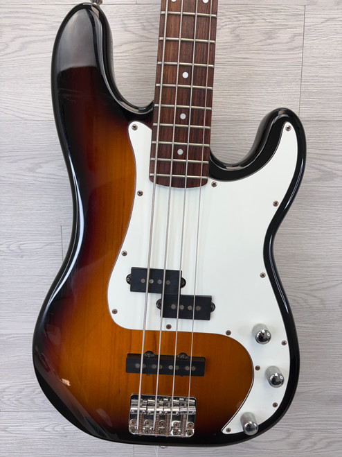 Vist Large View of Product Image Which is Used Squier PRECISION BASS PJ STD SUNBURST P Type Bass Guitar Sunburst 4-String