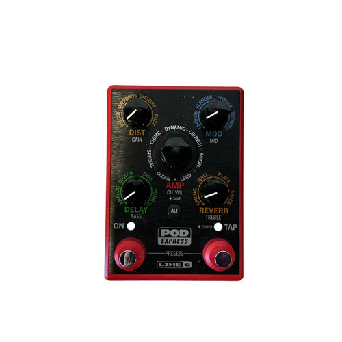 Vist Large View of Product Image Which is Used Line 6 POD EXPRESS Guitar Effects Pedal