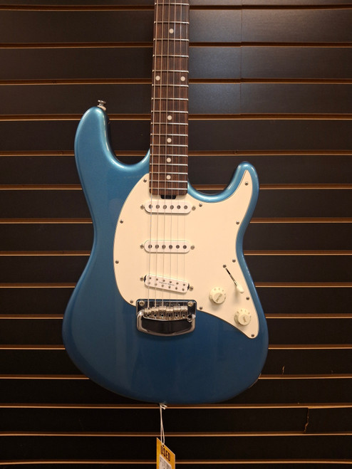 Vist Large View of Product Image Which is Used Ernie Ball MUSIC MAN CUTLASS HSS S Type Electric Guitar Blue 6-String