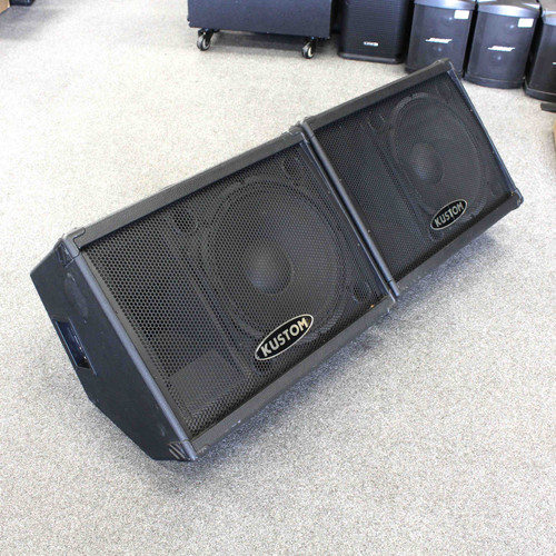 Vist Large View of Product Image Which is Used Kustom KPC15M PAIR Passive Full Range Speaker Cabinet