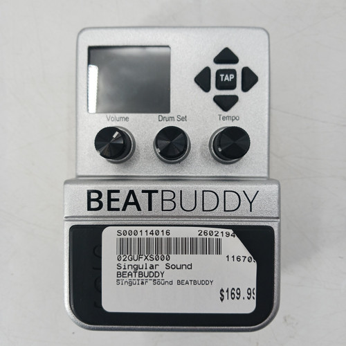 Vist Large View of Product Image Which is Used Singular Sound BEATBUDDY Guitar Effects Pedal