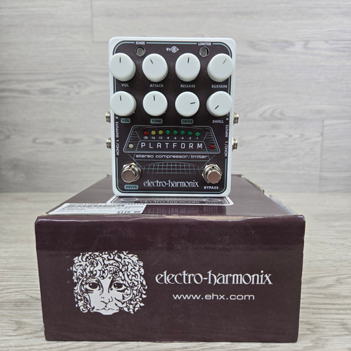 Vist Large View of Product Image Which is Used Electro Harmonix (E/H) Platform Compressor Pedal