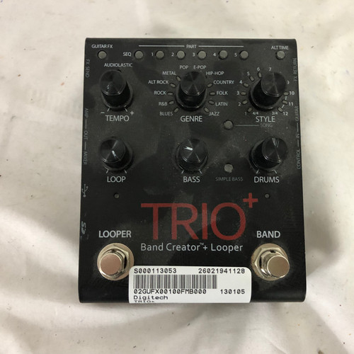 Vist Large View of Product Image Which is Used Digitech TRIO+ Looper Pedal