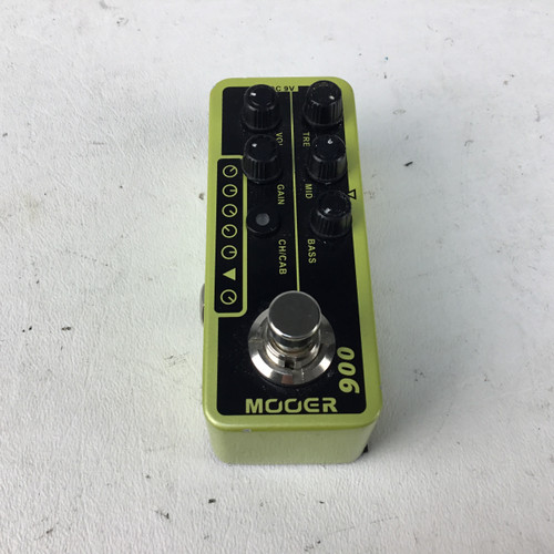 Vist Large View of Product Image Which is Used Mooer 900 MICRO PREAMP Guitar PreAmp Pedal