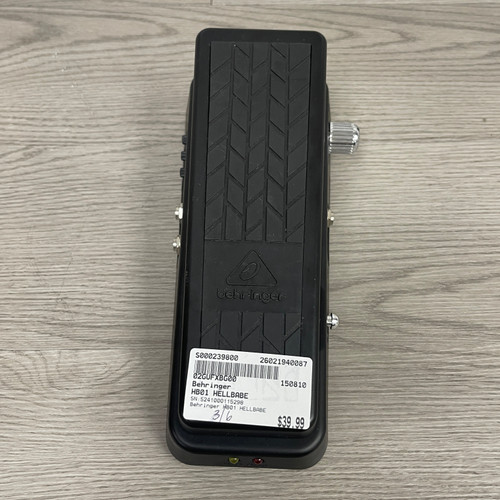 Vist Large View of Product Image Which is Used Behringer HB01 HELLBABE Wah Pedal