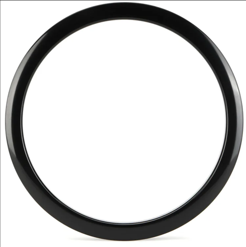 Vist Large View of Product Image Which is New Bass Drum Hole 6" Black