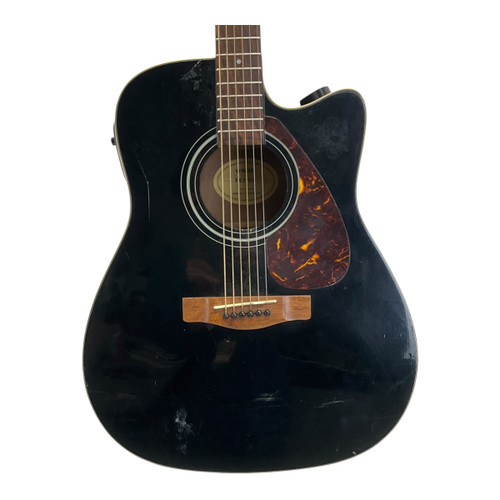 Vist Large View of Product Image Which is Used Yamaha FX370C Laminate Top Acoustic Guitar Black