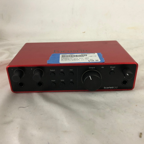 Vist Large View of Product Image Which is Used Focusrite SCARLETT 2I2 4TH GEN Computer Interface 2 A/D Recording Inputs