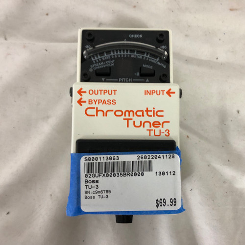 Vist Large View of Product Image Which is Used Boss TU-3 Tuner Pedal