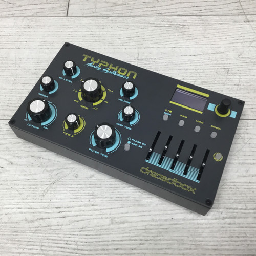 Vist Large View of Product Image Which is Used Dreadbox Typhon Analog Compact Synthesizer