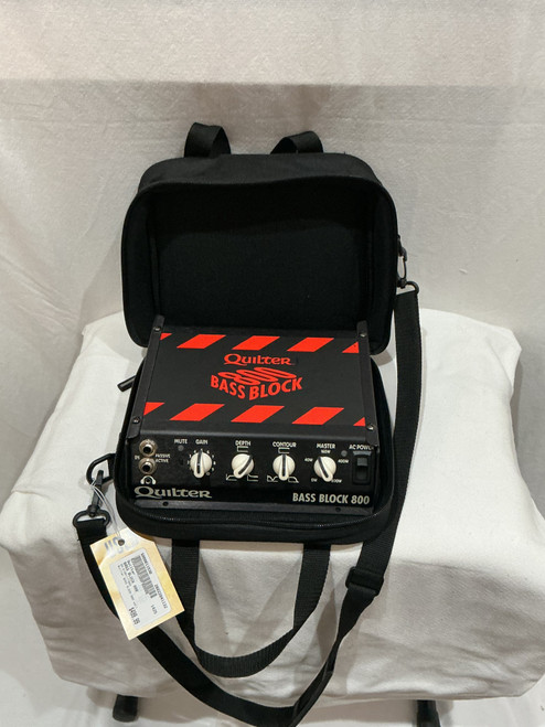 Vist Large View of Product Image Which is Used Quilter BASS BLOCK 800 Rackmount Bass Amplifier Head