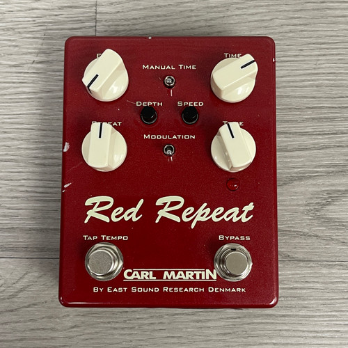 Vist Large View of Product Image Which is Used - Carl Martin RED REPEAT Delay Pedal