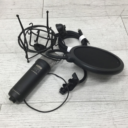 Vist Large View of Product Image Which is Used Rode NT1 5th Gen Condenser Microphone With Shockmount