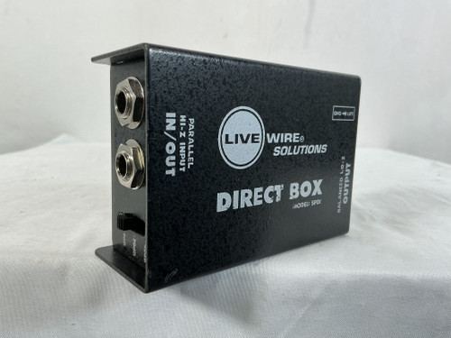 Vist Large View of Product Image Which is Used Live Wire Solutions SPDI DIRECT BOX Pro Sound Product